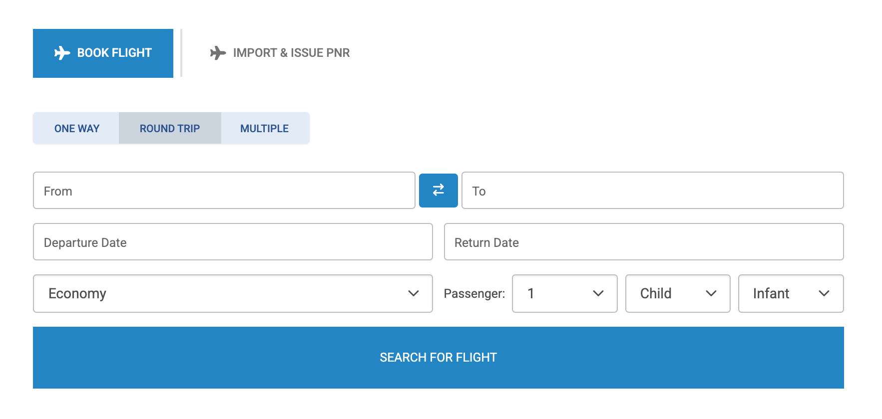 Round Trip Search